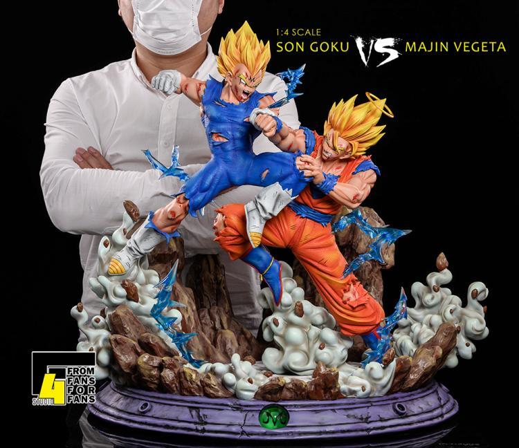 goku vs vegeta resin