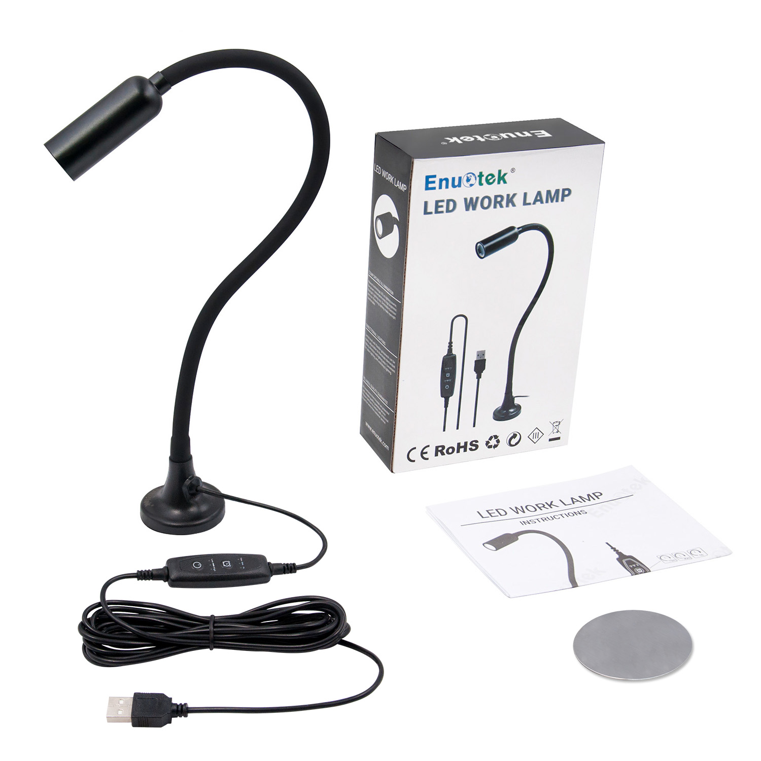 Lamp FunctionStrong Magnet Length Workshop And Spotlight Powered 3w Led Light Flexible Inspection Timer 3 Meters Usb Magnetc Dimmable Work wyOPN8m0vn