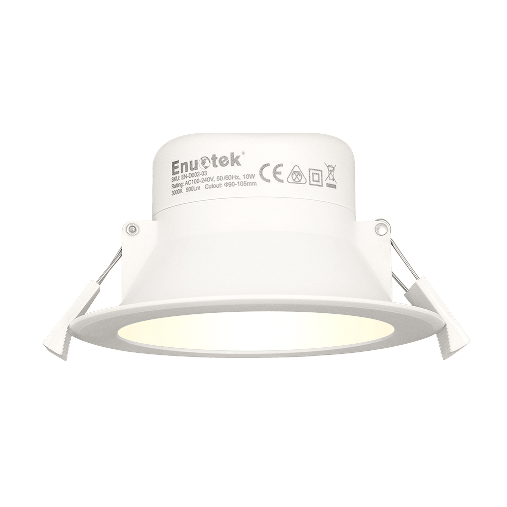 10w Led Recessed Downlight Recessed Ceiling Lamp Warm White