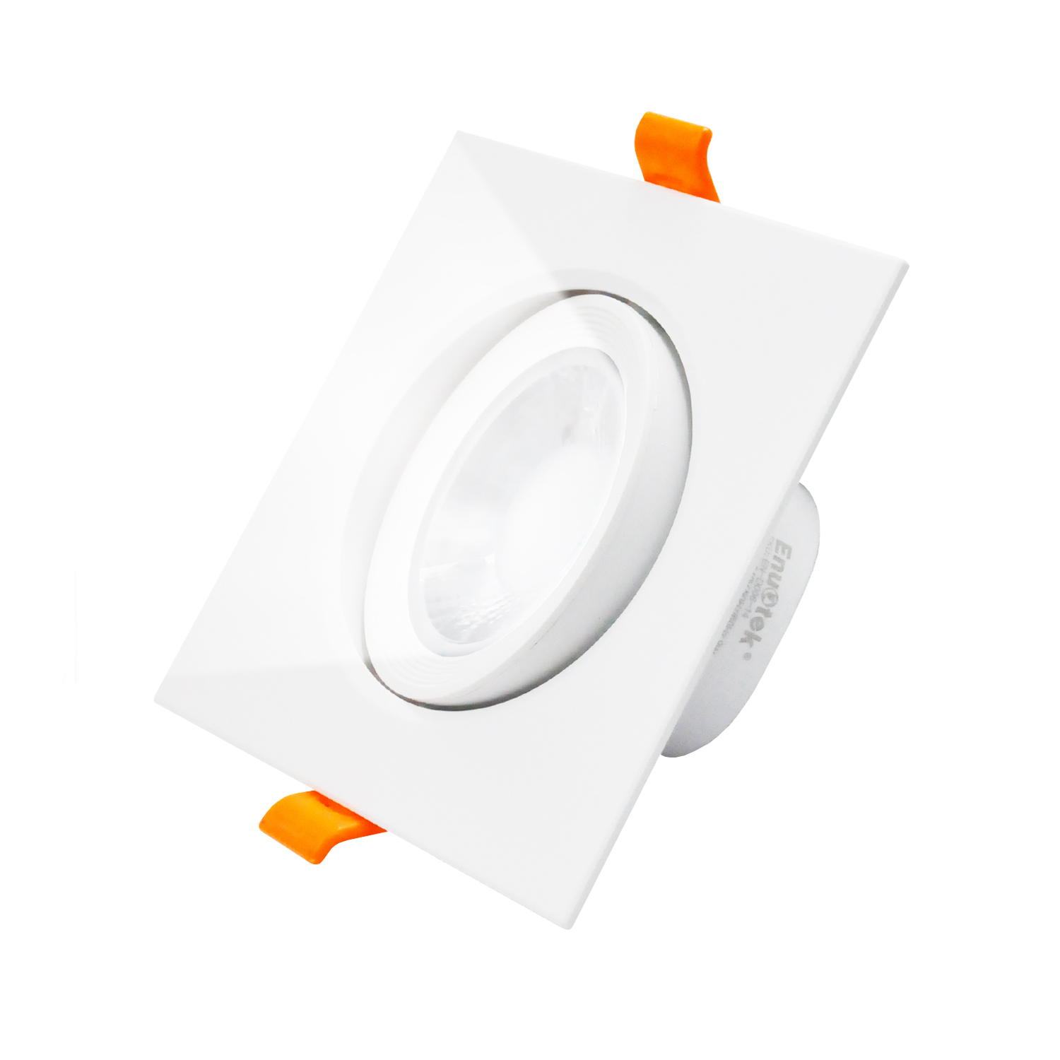 Cool White 5000k Led Down Light Angled Square 9w Led Recessed Vaulted Ceiling Spotlight Cut Hole Diameter 90 100mm Ac100 240v Lighting Direction