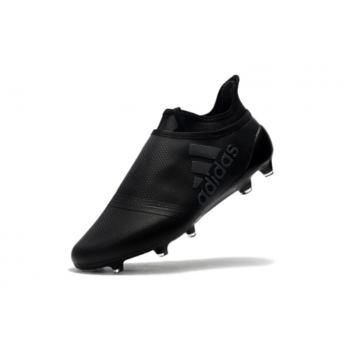 all black soccer cleats