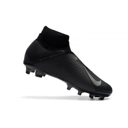 Nike Phantom VSN Elite DF FG Soccer Black Silver . eBay