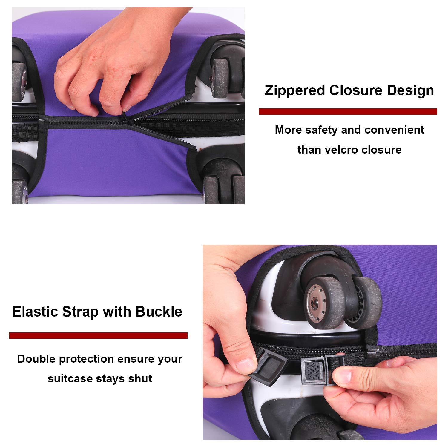 stretchy luggage straps