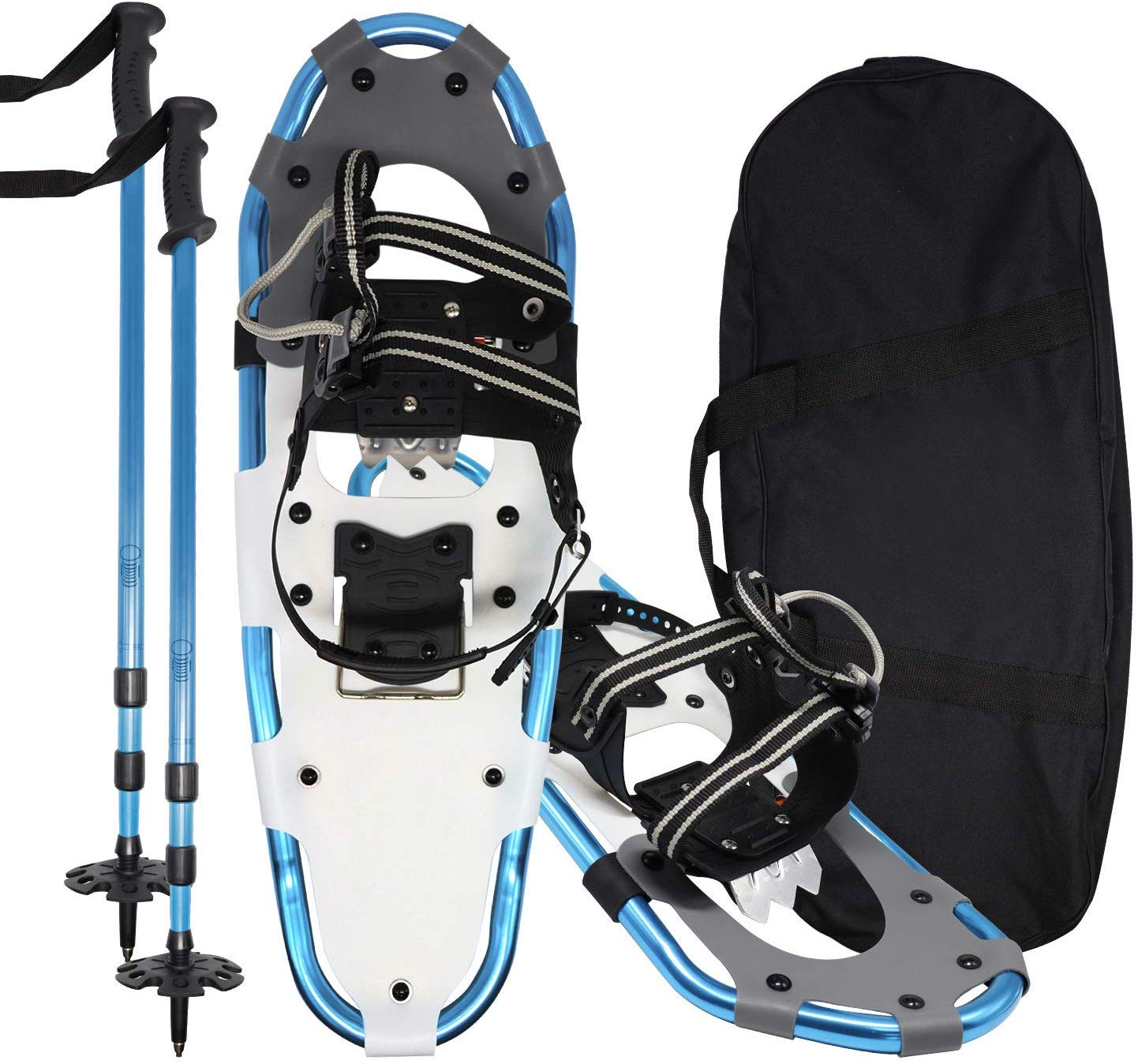 Schneeschuhe New Expedition Explorer Plus Snowshoes With Poles Alumnium Snow Shoe Cerenacikgoz Com