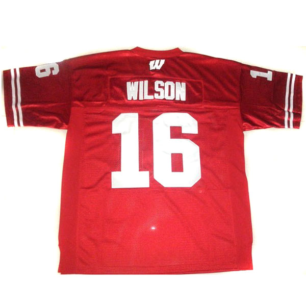 russell wilson badgers jersey
