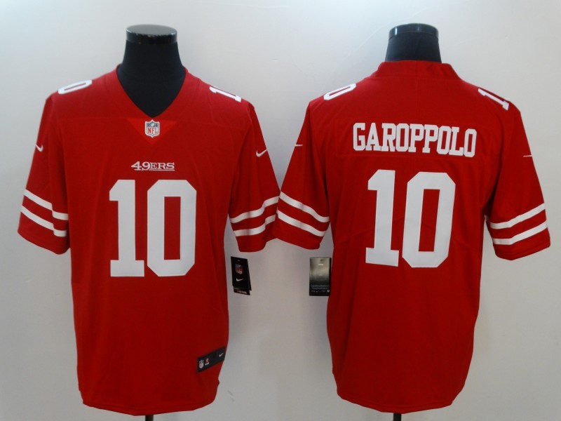 49ers red jersey