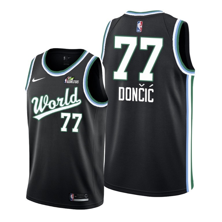 luka doncic anthracite jersey