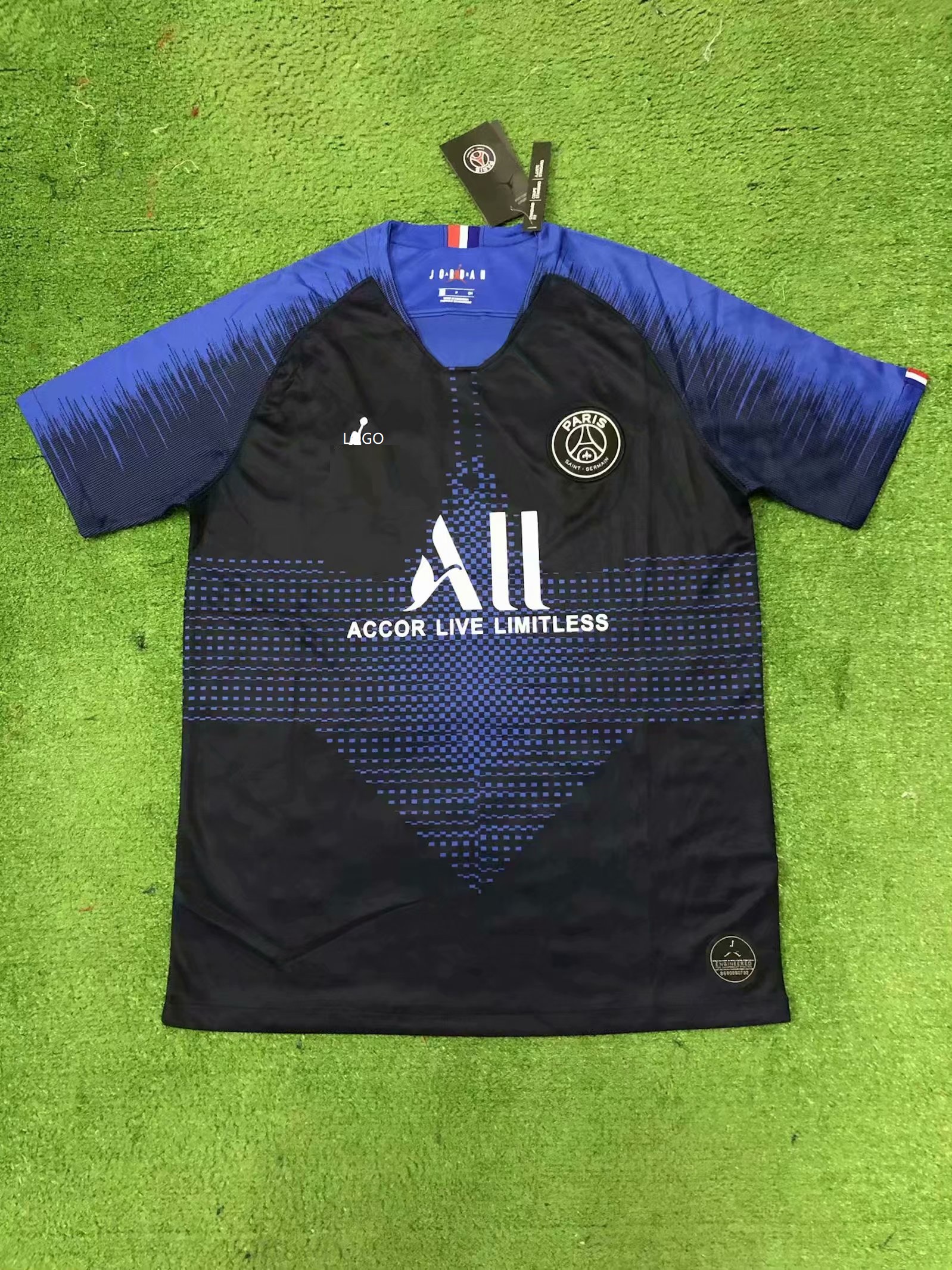 psg jordan pre match shirt