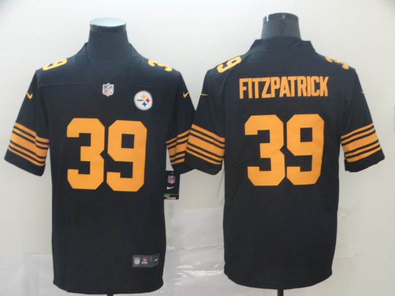 Youth Nike Minkah Fitzpatrick Black Pittsburgh Steelers Game Jersey