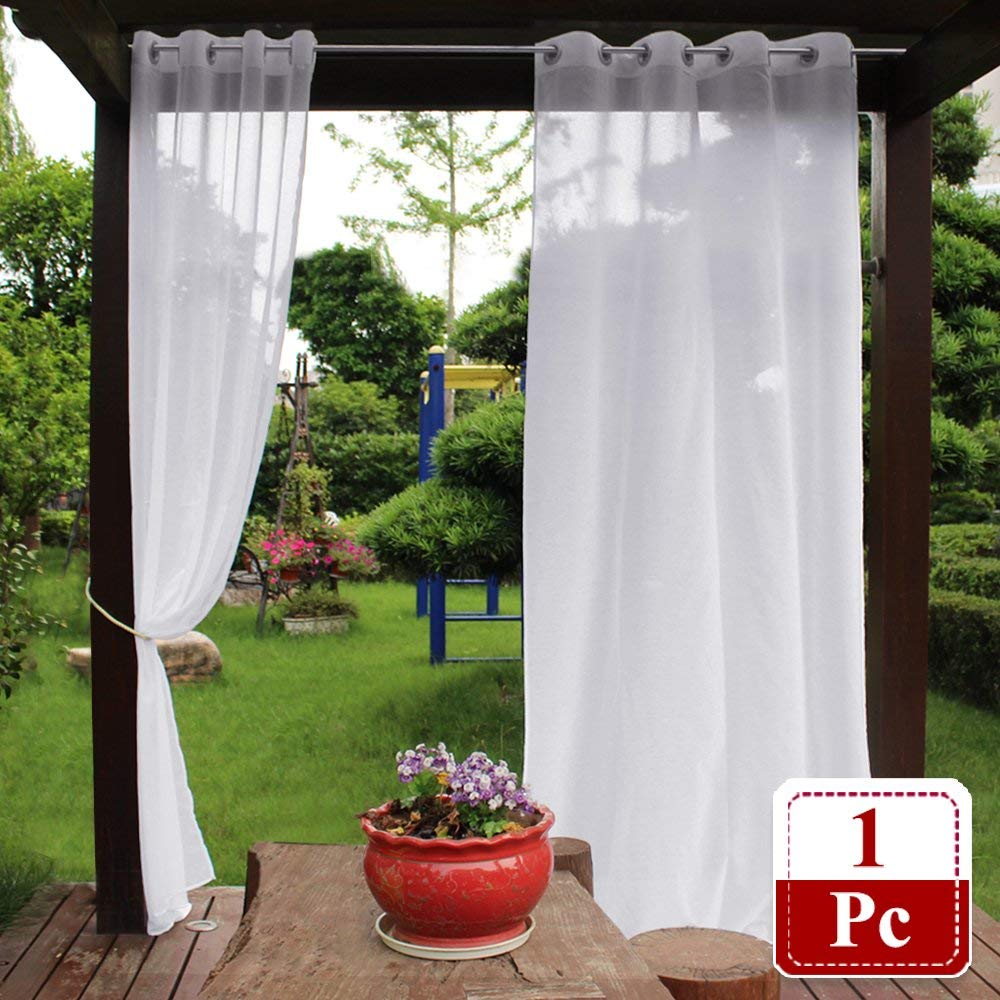 Us 18 95 Nicetown 1 Panel Semi Voile Outdoor Dolly Sheer