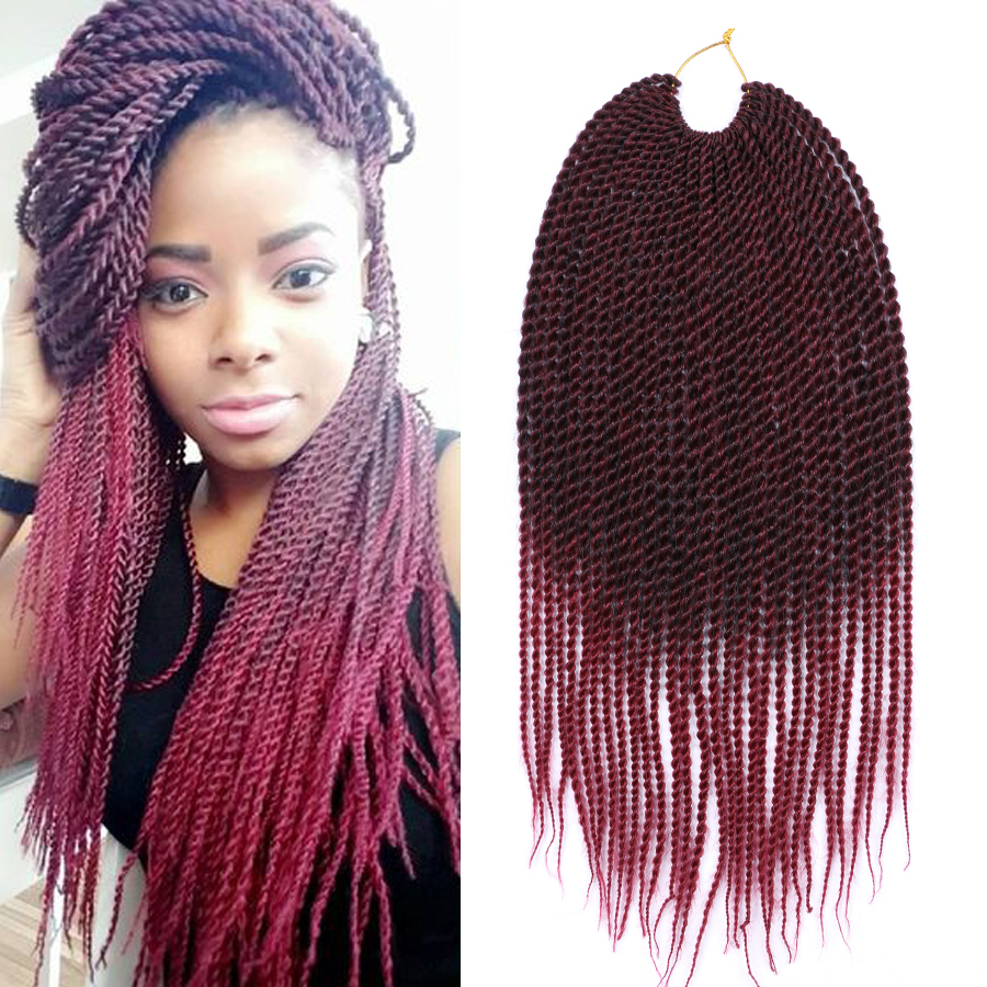 Us 6 99 Dairess 18 Inches 30strands Pack Ombre Kanekalon