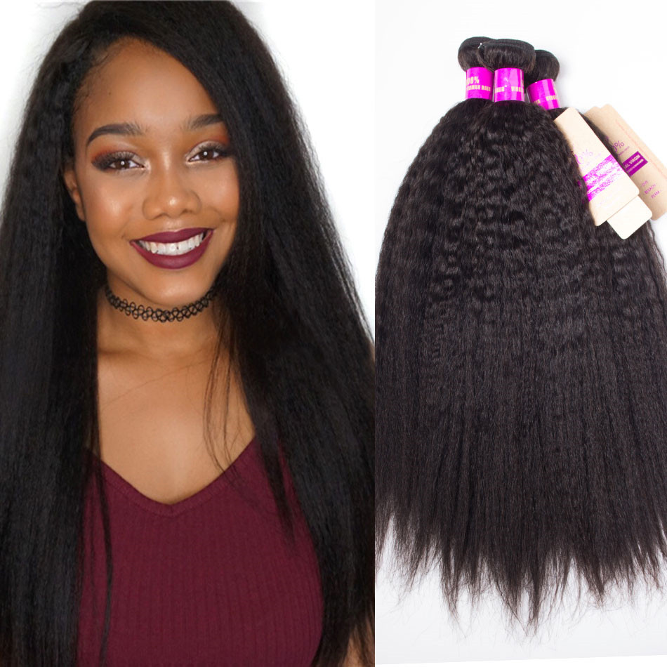 Us 108 88 Kinky Straight Hair 3 Bundles Hair Yaki Straight