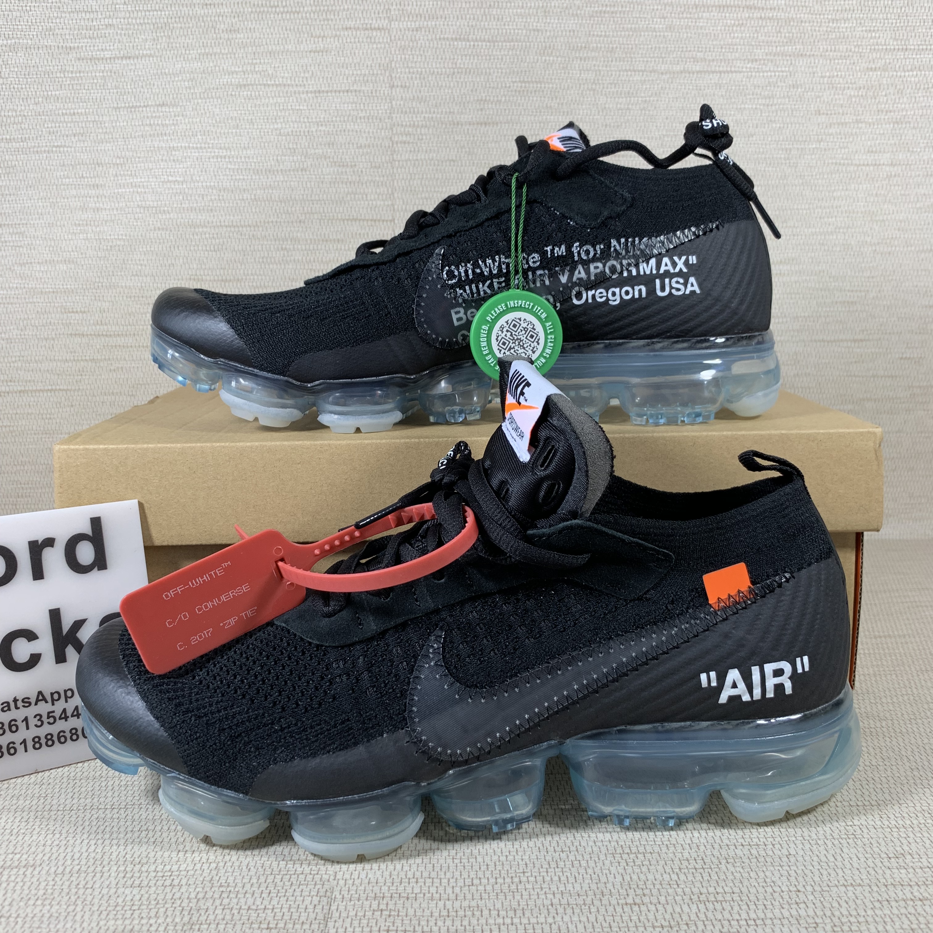 NIKE AIR VAPORMAX FLYKNIT 2 BLACKHOT PUNCH