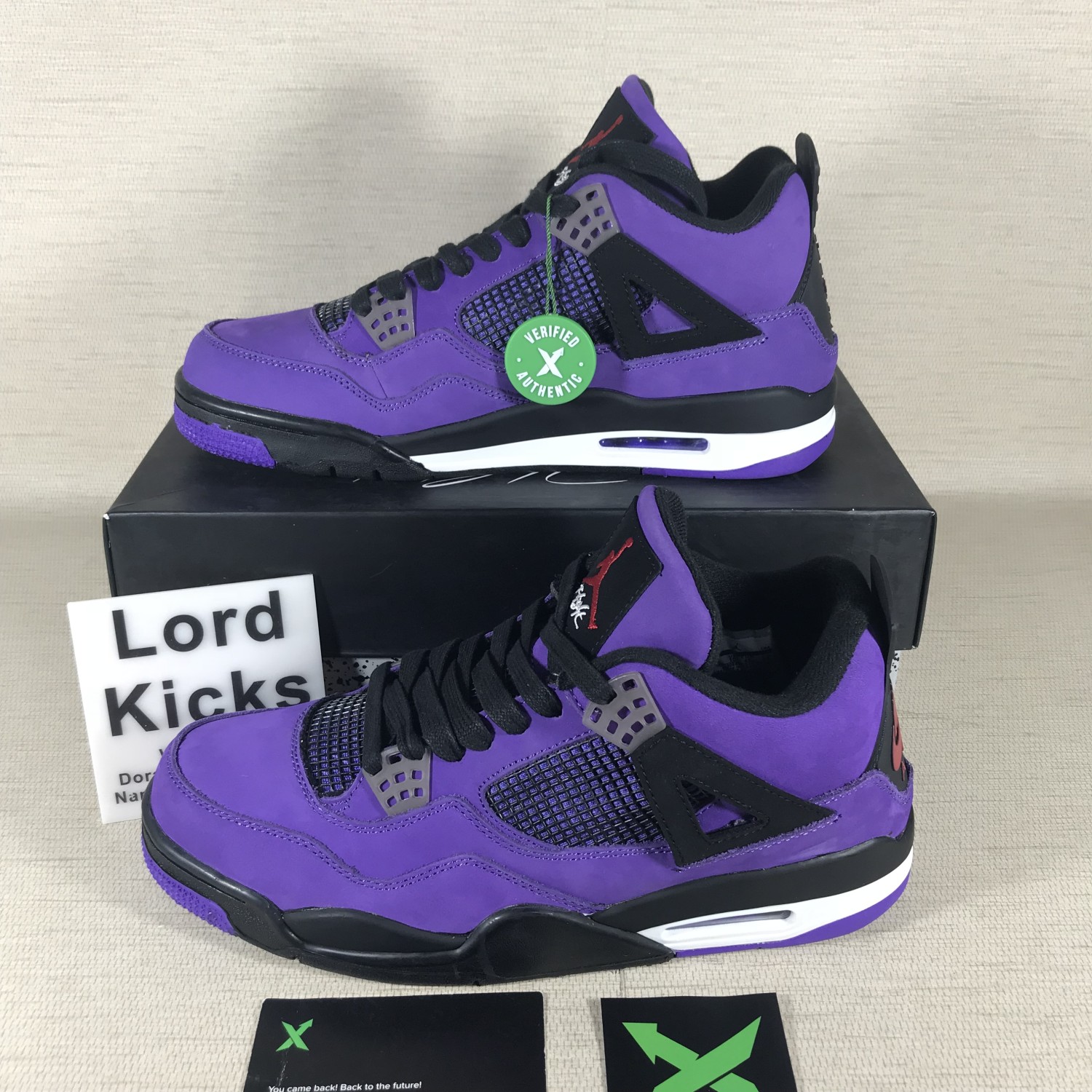 US$ 160 - Air Jordan 4 Retro travis Scott PURPLE 308497-406 - www