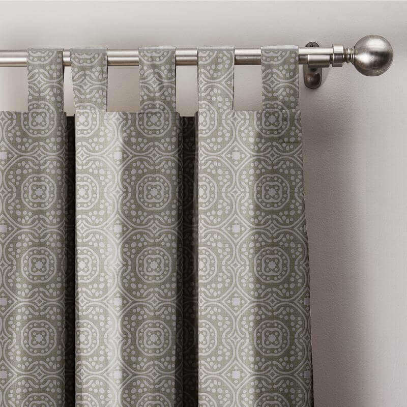 Geo Print Tab Top D Exclusive Home Curtain With Blackout Lining Bq66254 Geo Print Tab Top D Exclusive Home Curtain With Blackout Lining Bq66254