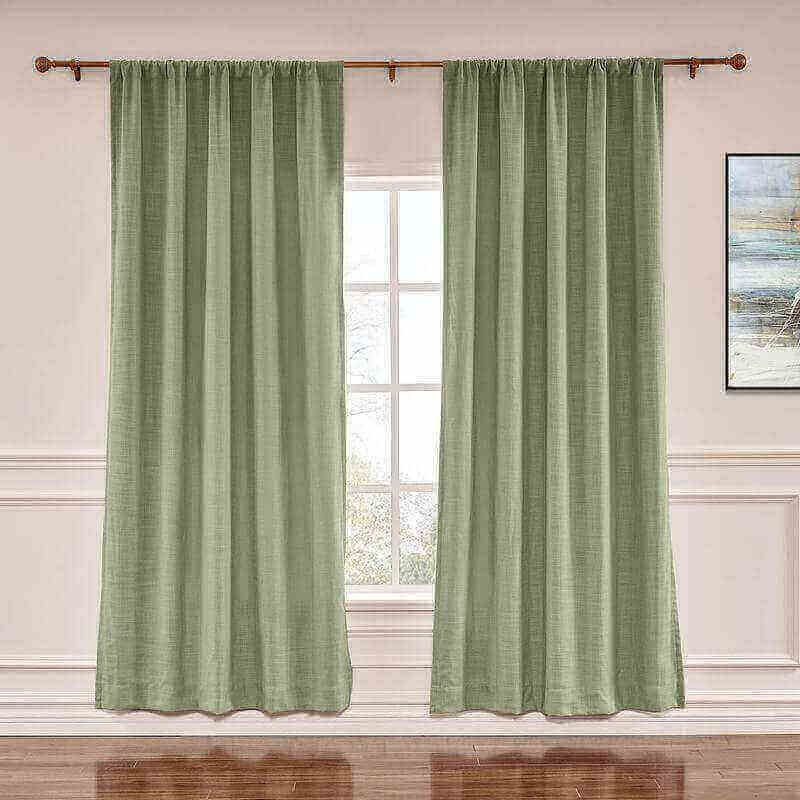 Linen Curtains Linen Drapes Linen Draperies Faux Linen Curtains