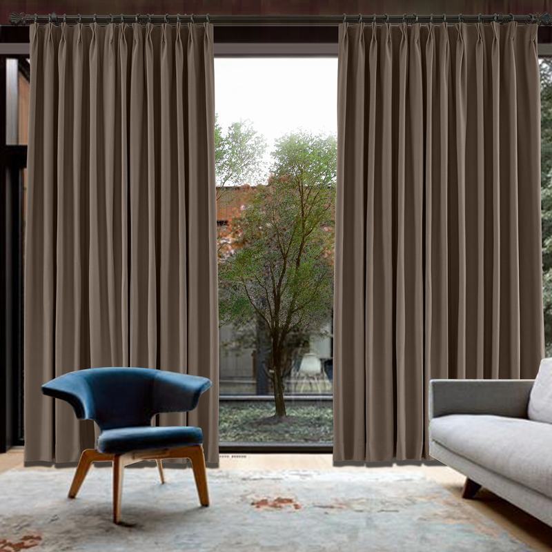 Custom Capri Blackout Curtains With Liner Chad Made Curtains