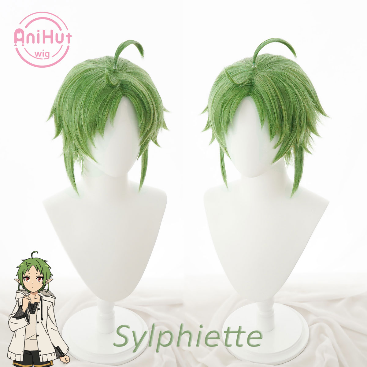 Sylphiette Greyrat Death Anihut Sylphiette Greyrat Greyrat Cosplay Wig Mushoku Tensei Green Heat Resistant Synthetic Sylphiette Cosplay Hair Halloween https m anihutcosplay com product p1346179 html