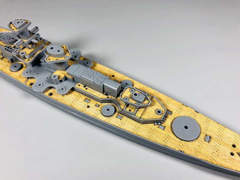 1 x Wooden Deck for Tamiya 77518 1/700 Scale German Battlecruiser Scharnhorst