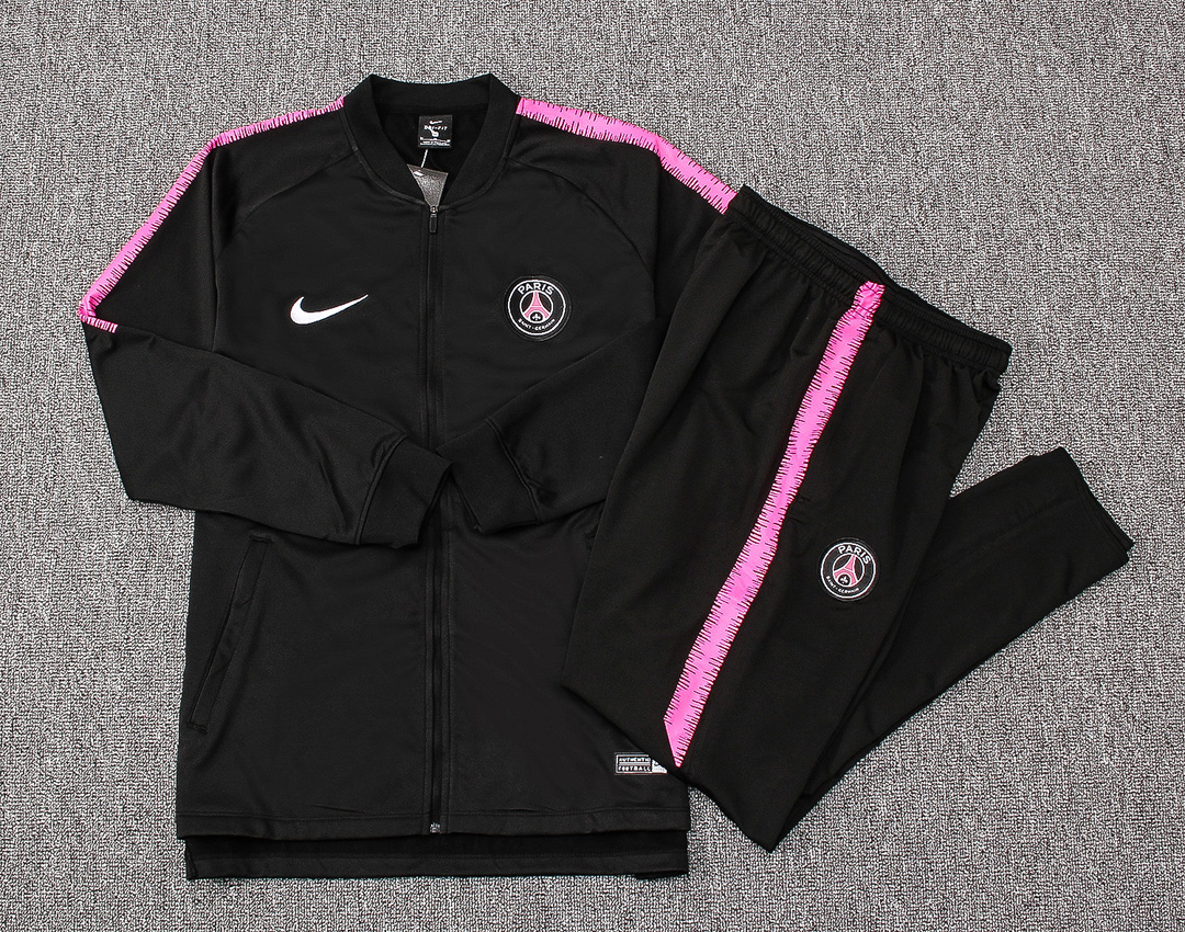 psg tracksuit pink and black