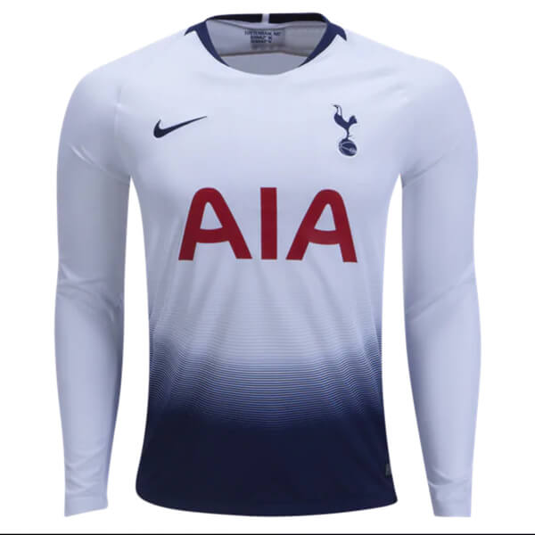 white long sleeve soccer jersey