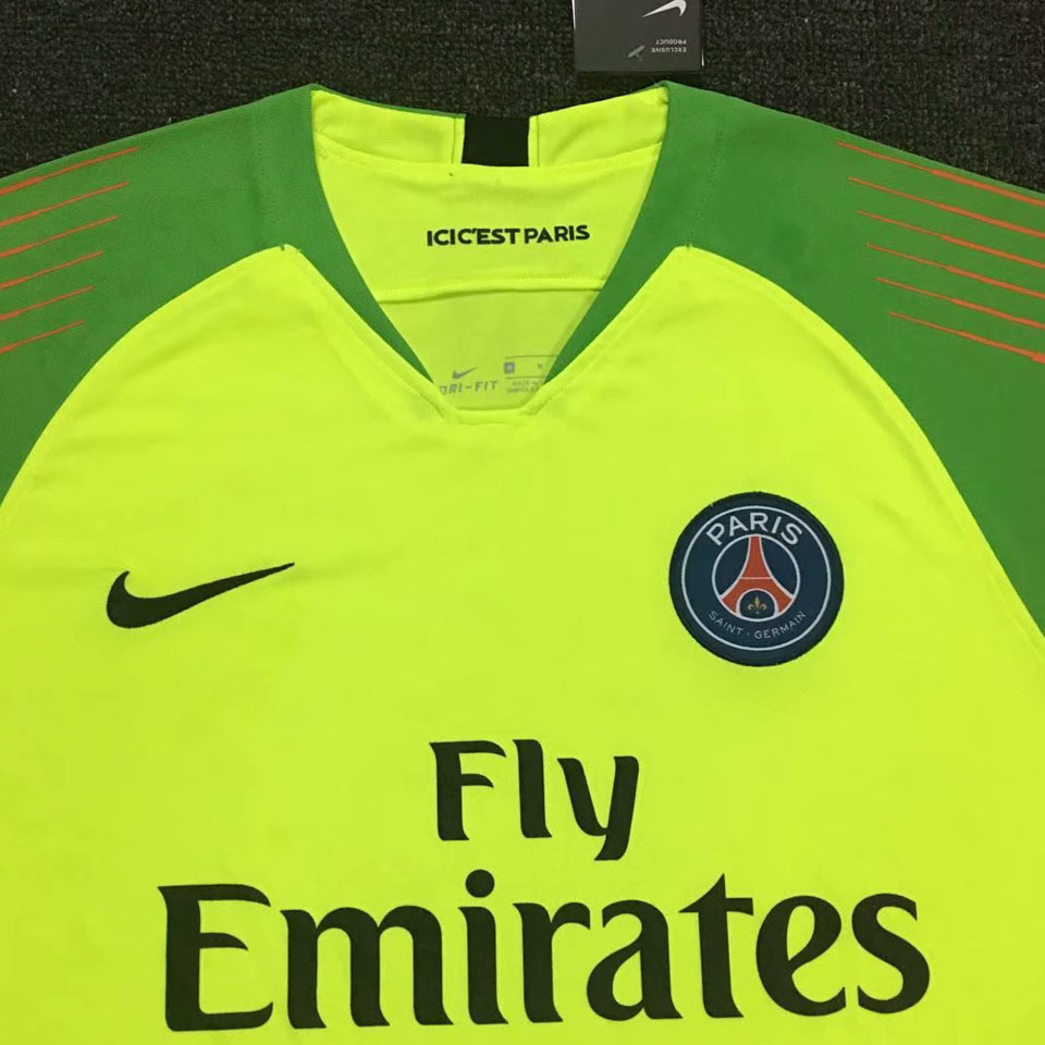 psg green jersey