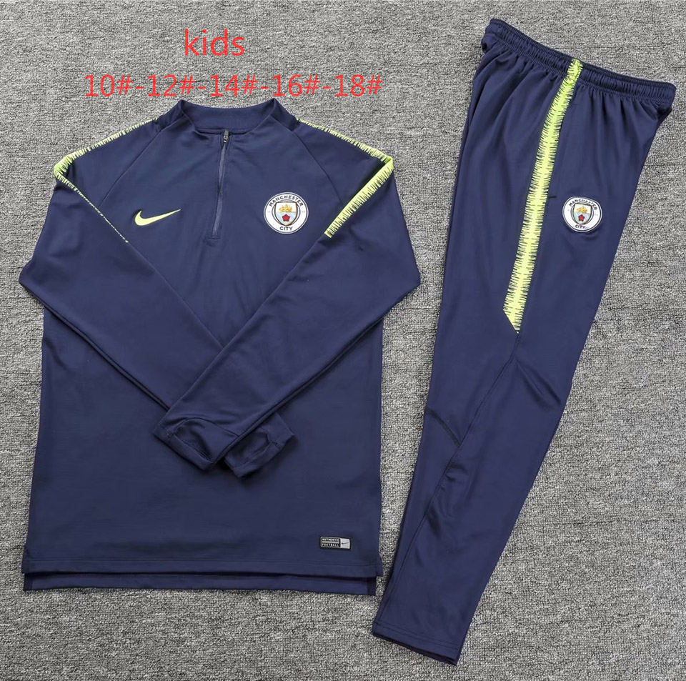 man city kids tracksuit