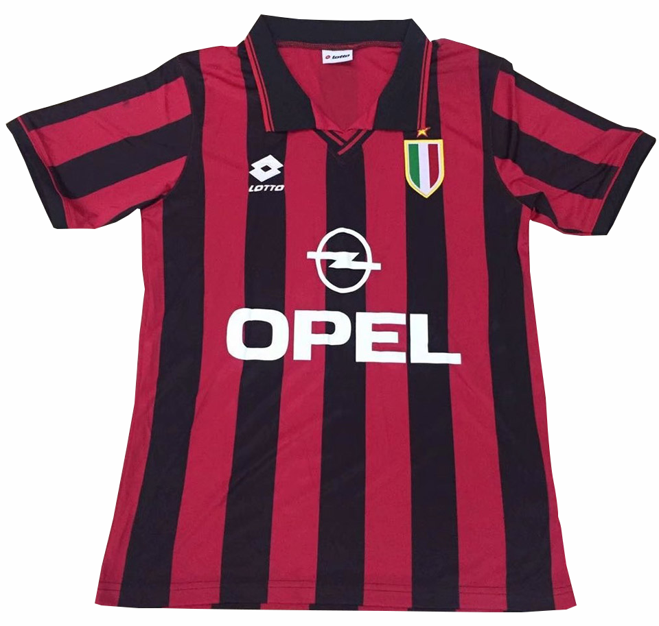 ac milan 1996 shirt