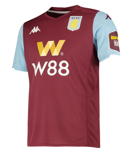 US$ 14.98 - 19/20 Aston Villa Home Red Fans Soccer Jersey ...