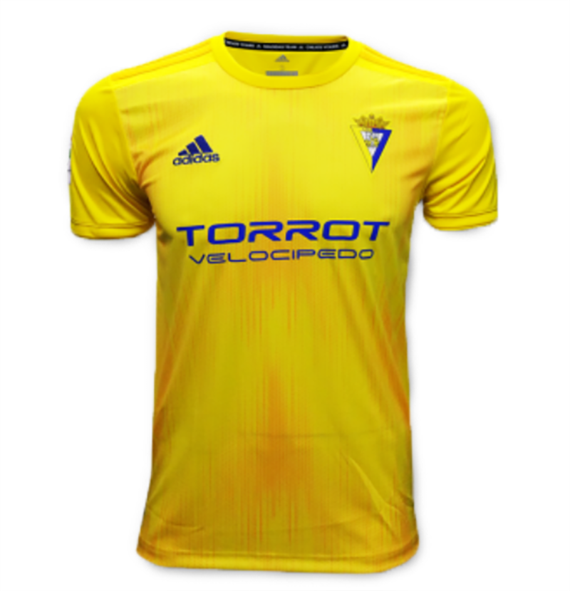 US 14.98 2019/20 Cadiz Home Yellow Fans Soccer Jersey