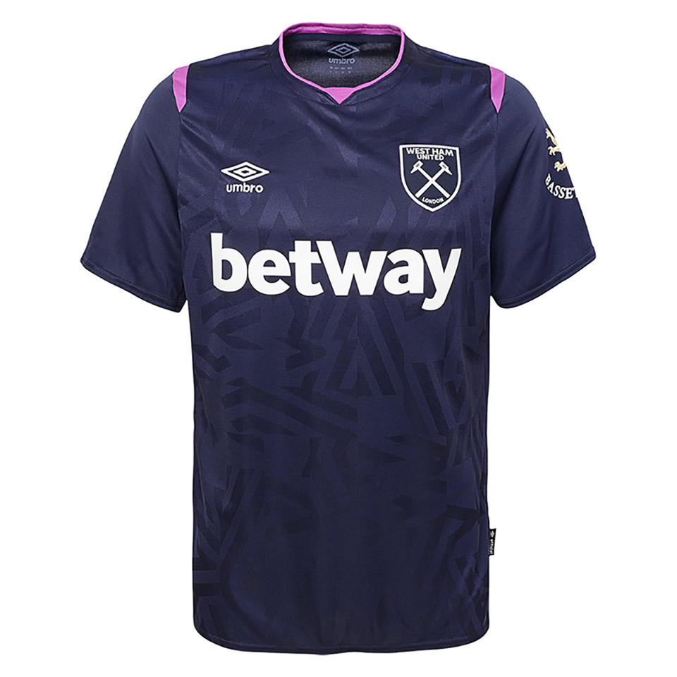 US 14.98 2019/20 West Ham Third Away Fans Soccer Jersey