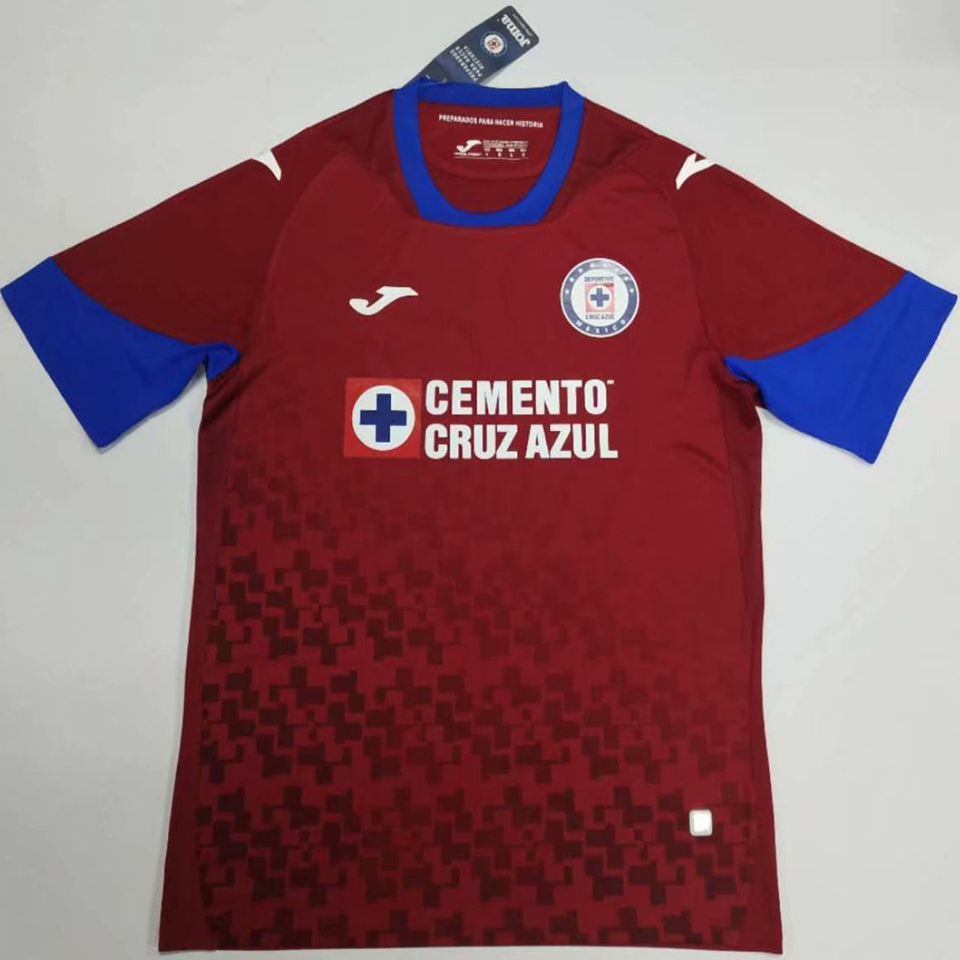 Cruz Azul Away Red Fans Soccer Jersey