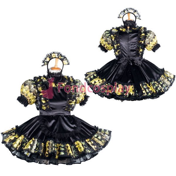 Satin Maid Dress