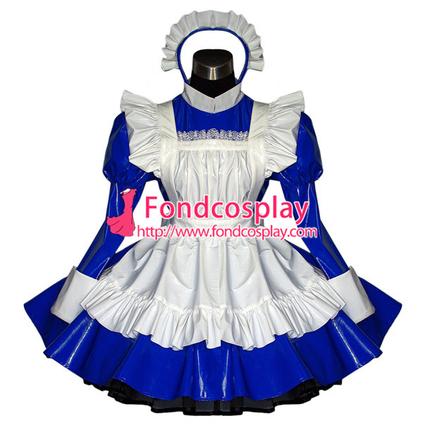 baby blue pvc dress