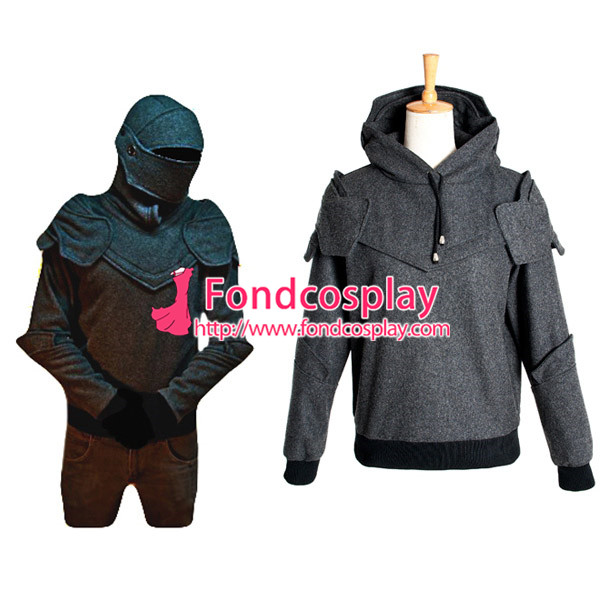 medieval armor hoodie