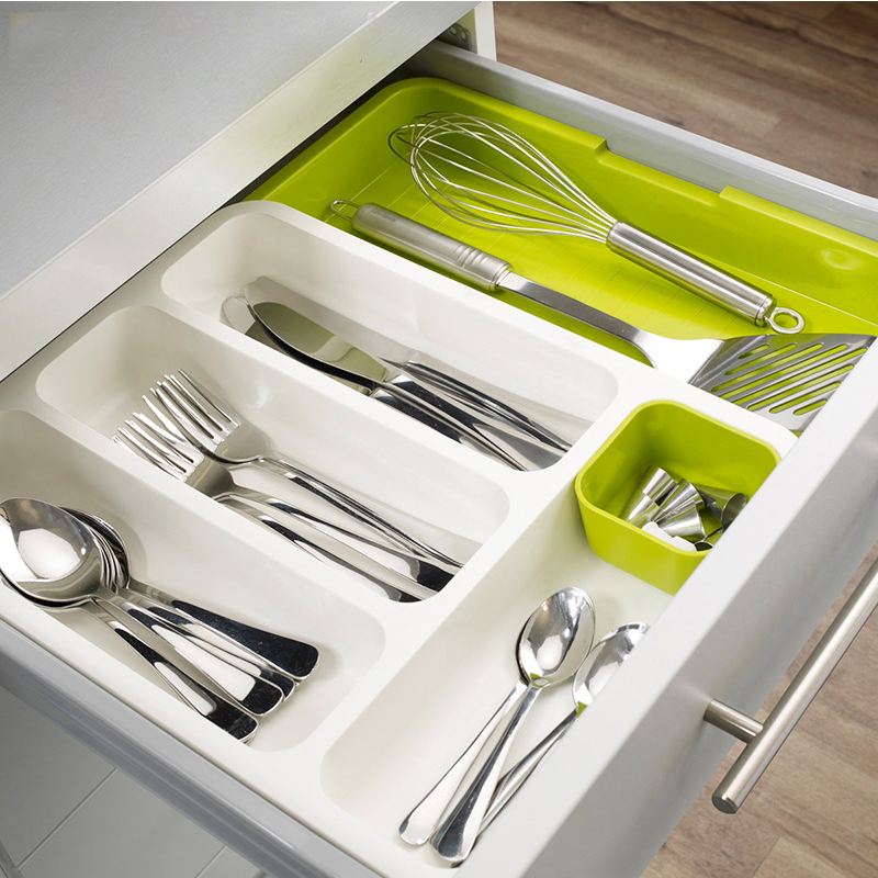 Drawer Store Expandable Cutlery Tray