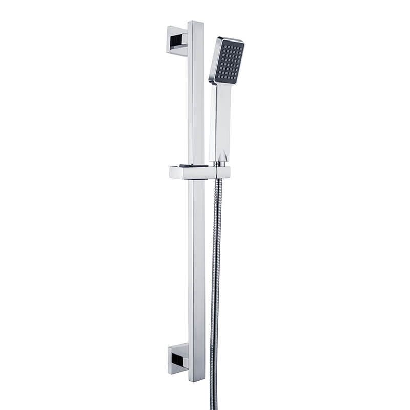 Bathroom Sliding Shower Head Hand Held With Slide Bar Handheld Showerhead Slider Showering System Adjule Height Contemporary Style