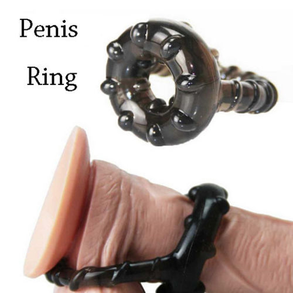 Dual Cock Ring Delay Ejaculation Penis Ring