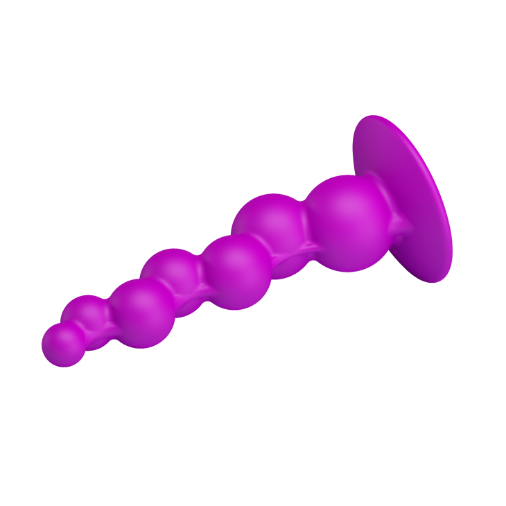 Silicone Strong Suction Bubbled Butt Plug