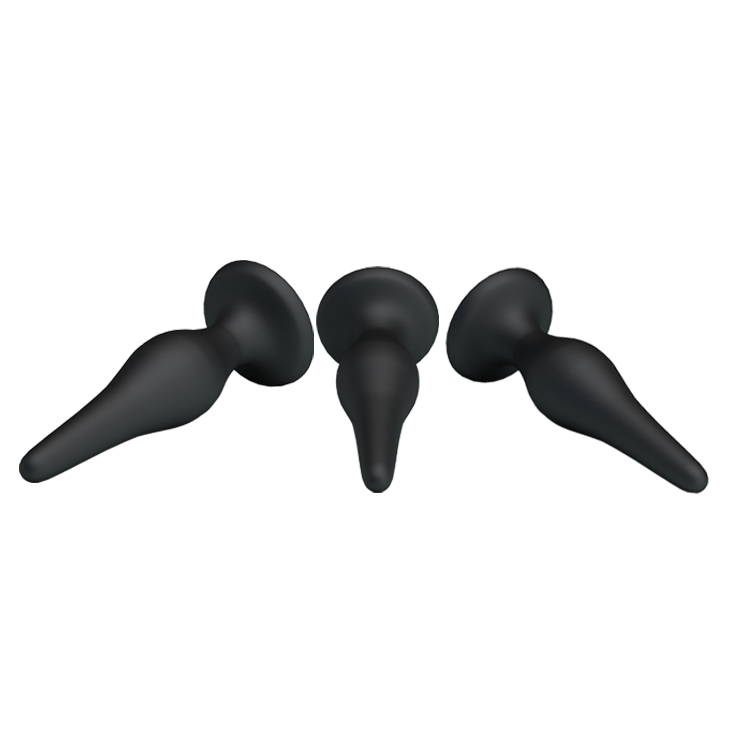 Suction Base Silicone Anal Butt Plug