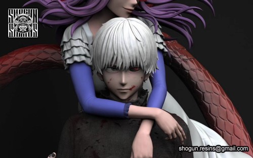 Us 201 Pre Order Shogun Studio Tokyo Ghoul Kaneziki Kamisiro Rize 1 6 Resin Statue Deposit M Hwshouses Com