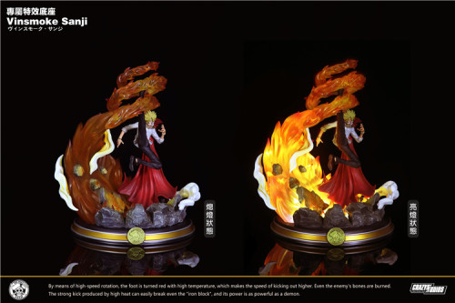 In Stock Crazy Studio One Piece Banpresto Sanji Base Resin Statue