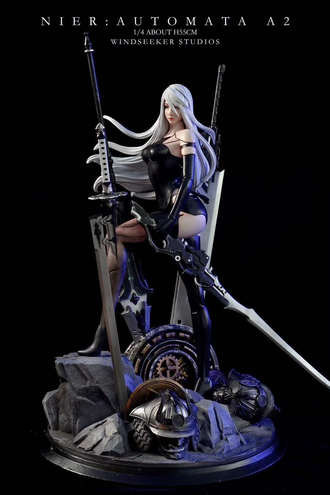 nier automata statues