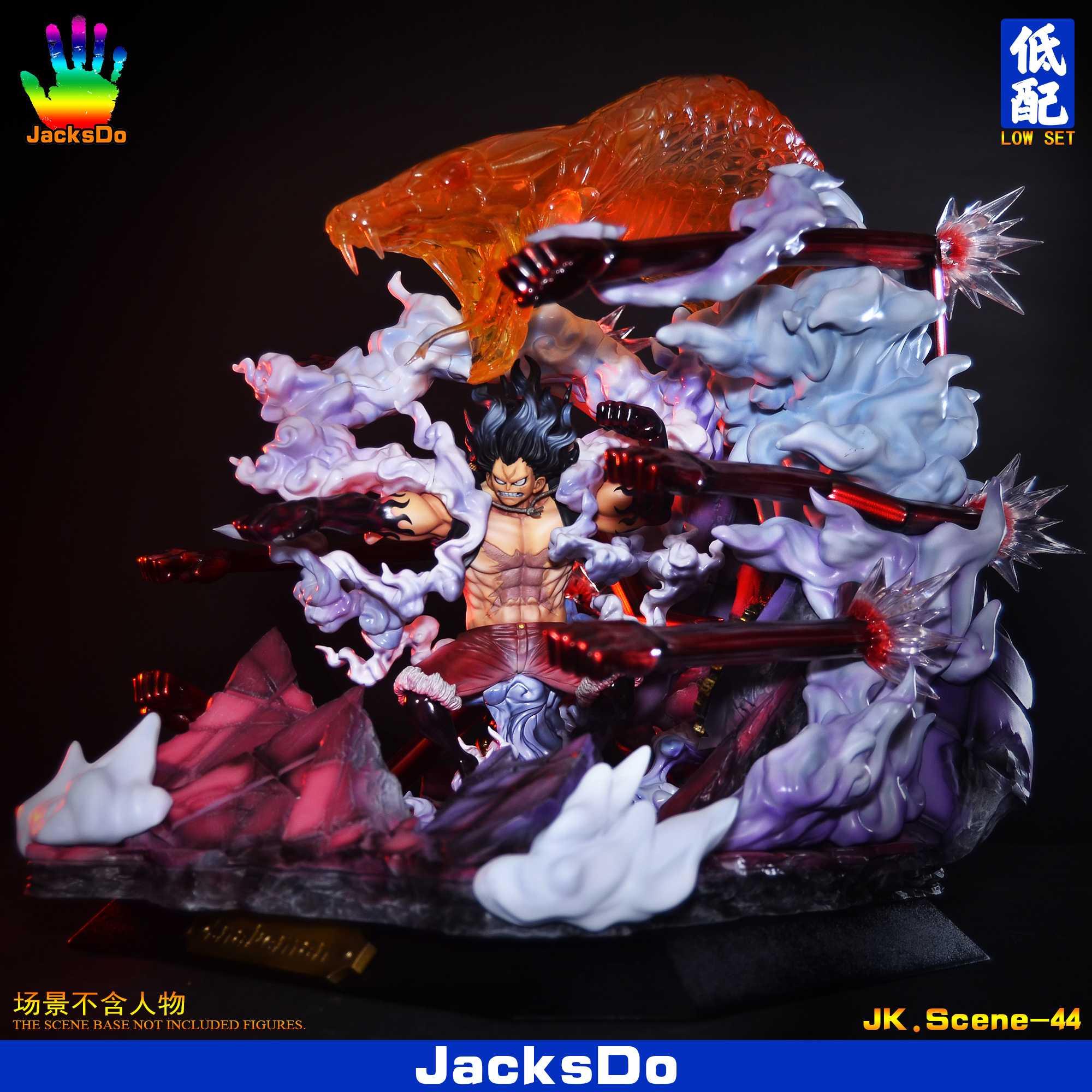 Pre Order Jacksdo P O P Max Luffy Snakeman Scene Base Deposit