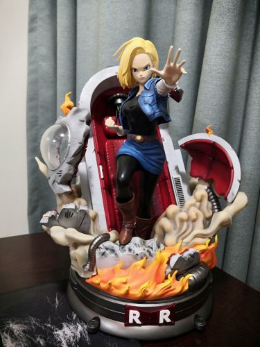 In Stock Theme Works Dragon Ball Super Android18 1 6 Resin Statue