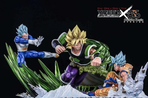 Pre Order Xceed Ors Studio Dragon Ball Super Goku Vegeta Vs Broly Resin Statue Deposit