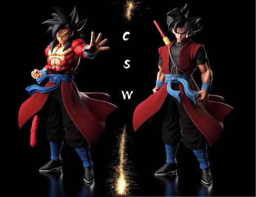 Pre Order Csw Dragon Ball Hero Goku Ssj4 Resin Statue Deposit