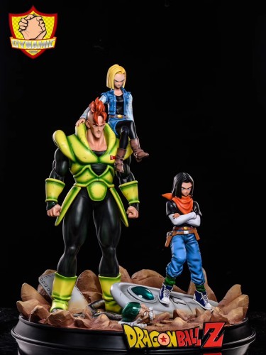 Pre Order Dynamic Studio Dragon Ball Z Android 16 17 18 Resin