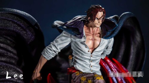 In Stock Last Sleep Studio One Piece Red Hair Yonko Shanks Resin