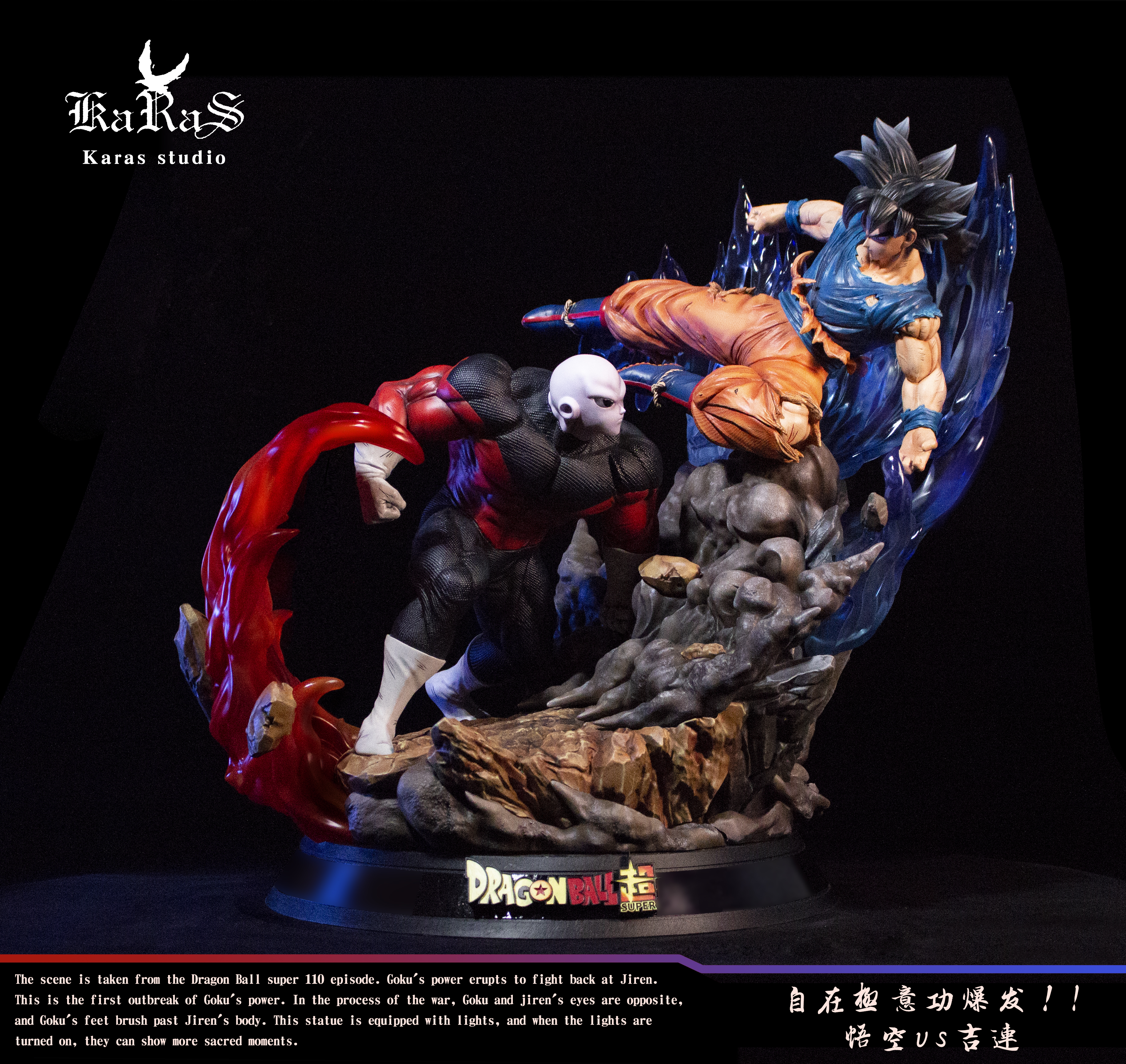 goku ultra instinct resin